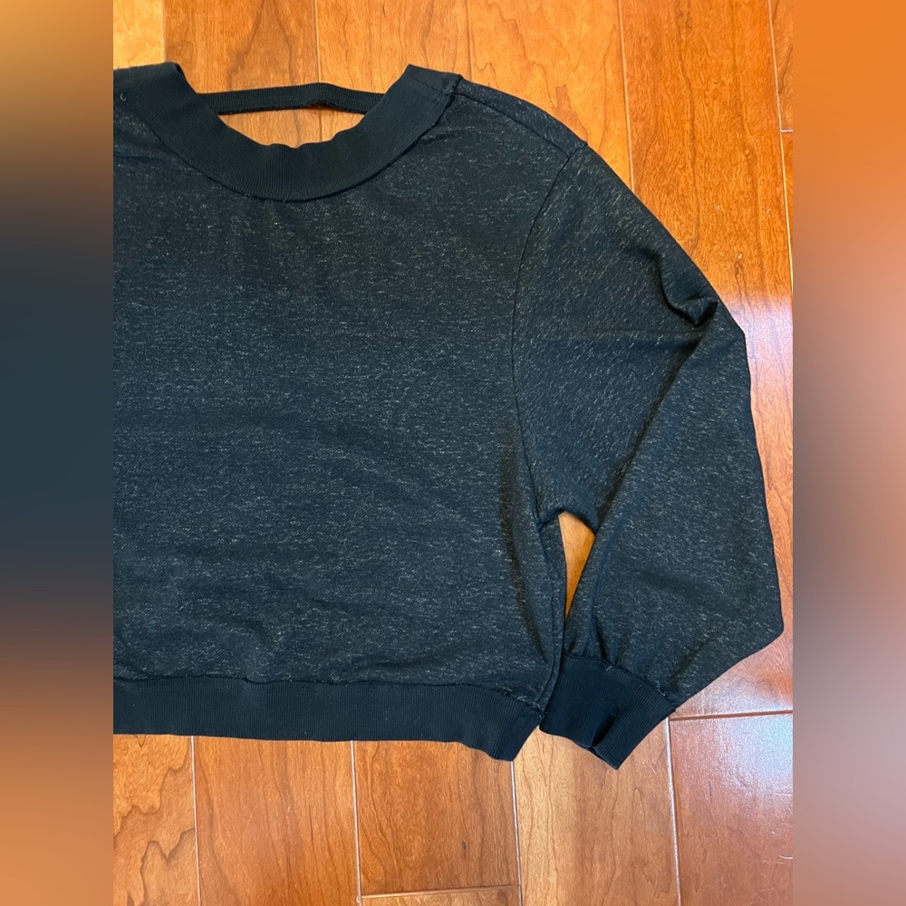 Anthropologie Pilcro Ryanne open-back sweatshirt - Picture 5 of 6